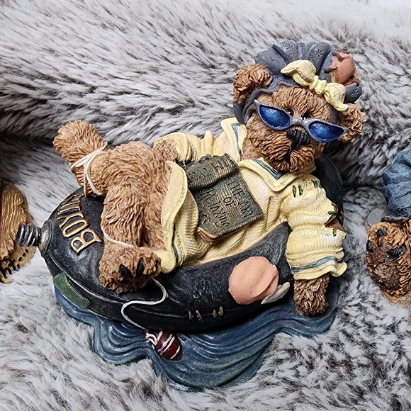 Lot of 4 Boyds Bears 🐻 & Friends The Bearstone Collection Figures - Picture 9 of 17
